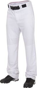 rawlings boys straight baseball pants, white, x-large us