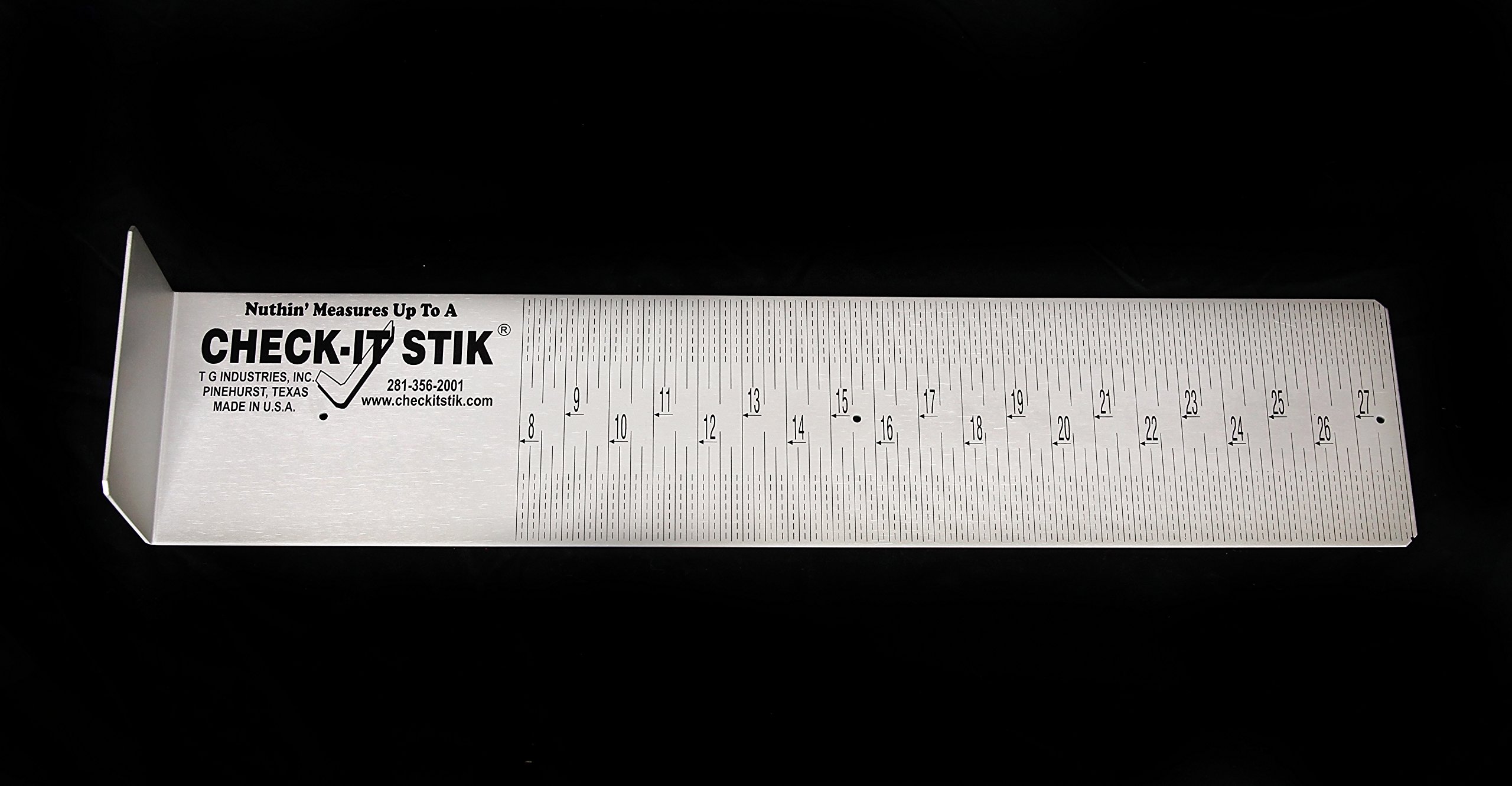 Check-It Stik 30 1/2'' X 6" Red Fish Pro Series