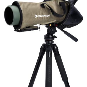 Celestron Regal M2 80ED Spotting Scope – Fully Multi-Coated Optics – Hunting Gear – ED Objective Lens for Bird Watching, Hunting and Digiscoping – Dual Focus – 20-60x Zoom Eyepiece