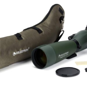 Celestron Regal M2 80ED Spotting Scope – Fully Multi-Coated Optics – Hunting Gear – ED Objective Lens for Bird Watching, Hunting and Digiscoping – Dual Focus – 20-60x Zoom Eyepiece