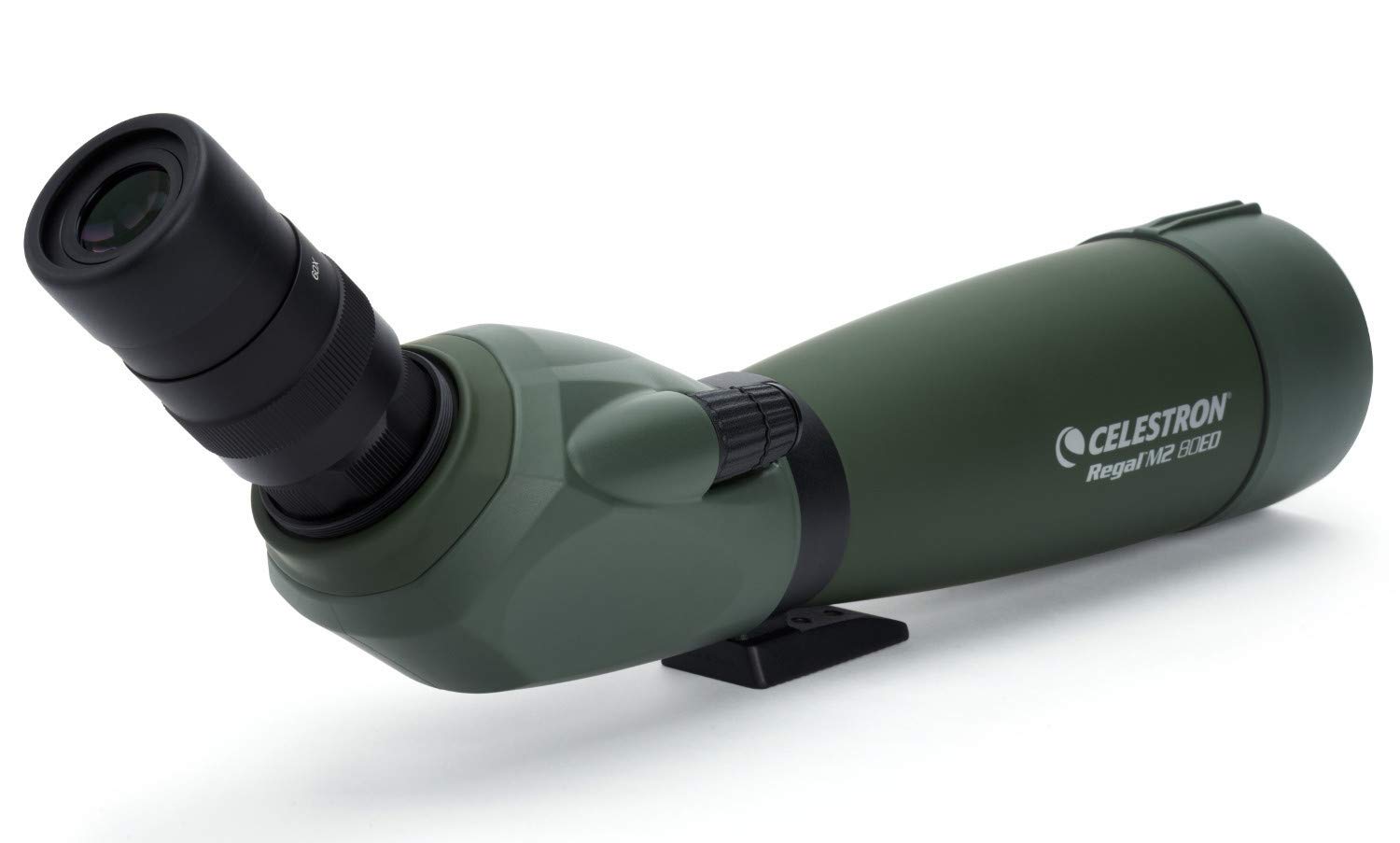 Celestron Regal M2 80ED Spotting Scope – Fully Multi-Coated Optics – Hunting Gear – ED Objective Lens for Bird Watching, Hunting and Digiscoping – Dual Focus – 20-60x Zoom Eyepiece