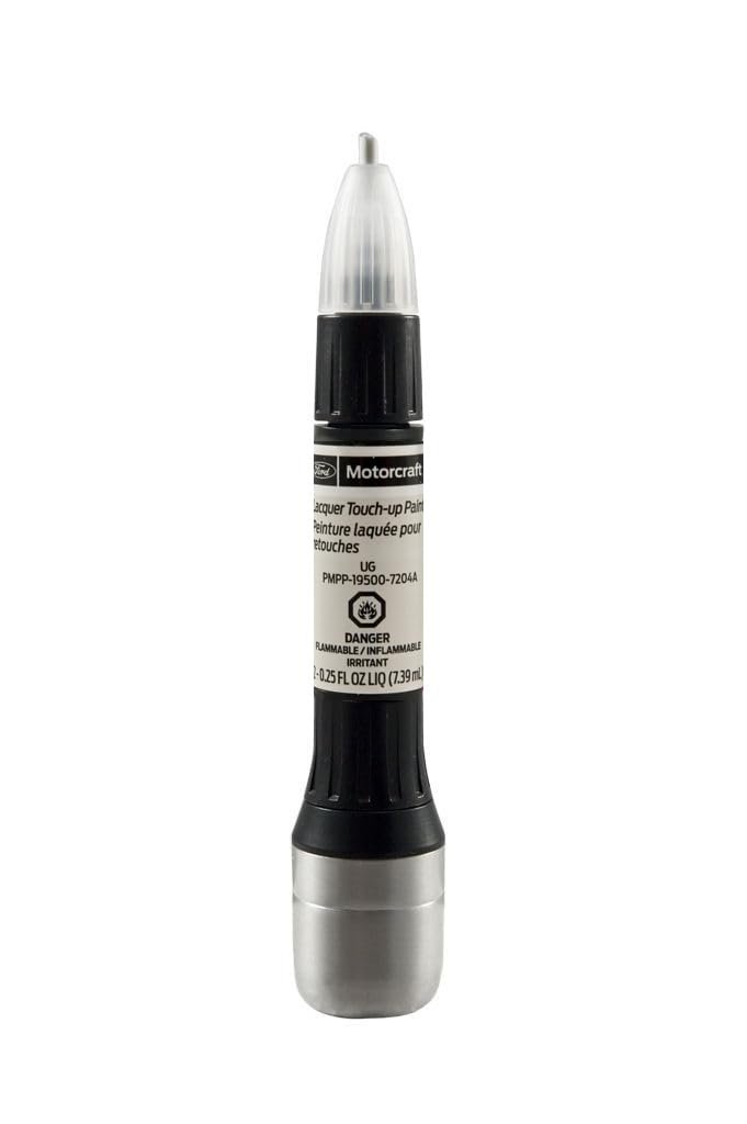 Ford Motorcraft Touch Up Paint White Platinum UG Basecoat & Topcoat - 2 Step Kit 7204A