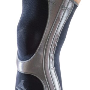 MUELLER Sports Medicine Hg80 Knee Support Sleeve, for Men and Women, Black, Large