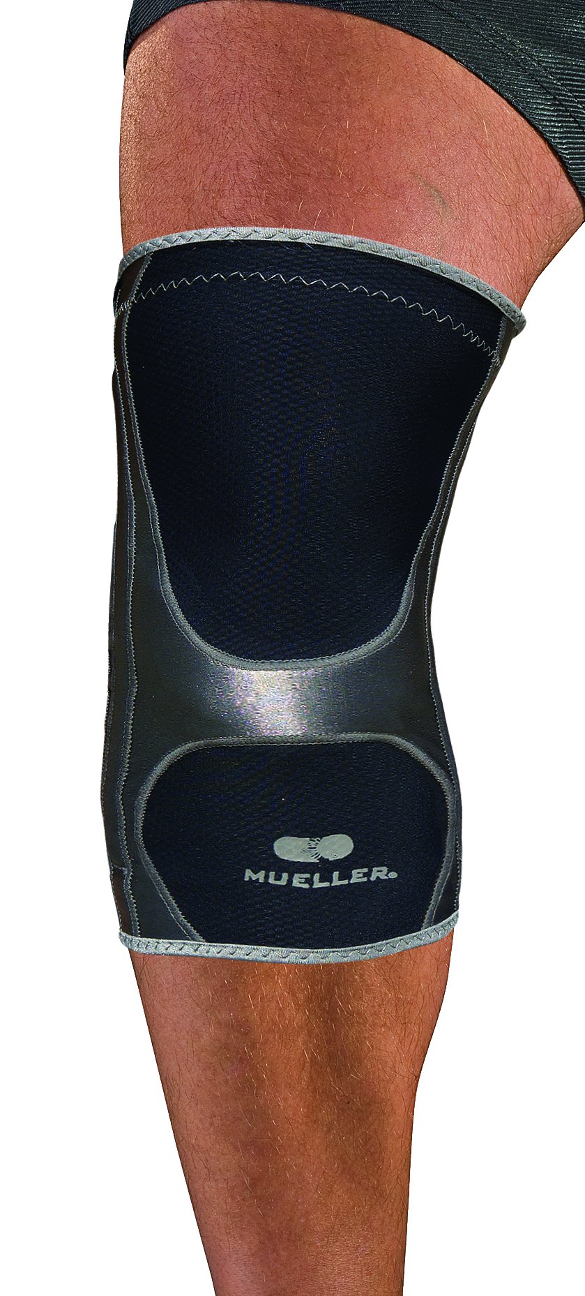 MUELLER Sports Medicine Hg80 Knee Support Sleeve, for Men and Women, Black, Large