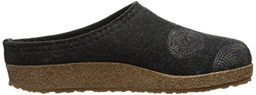 HAFLINGER Spirit Clog - Charcoal, 41