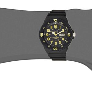 Casio Men's MRW-200H-9BVDF Sports Analog Dive Quartz Black Watch