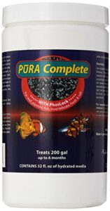 pura (magnavore) apu00406 complete aquarium filter media for 200-gallon tank, 32-ounce