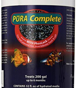 Pura (Magnavore) APU00406 Complete Aquarium Filter Media for 200-Gallon Tank, 32-Ounce