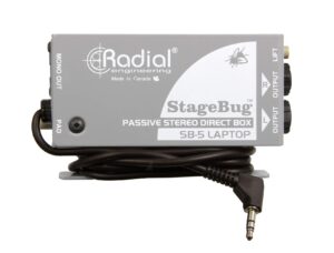 radial stagebug sb-5 laptop di