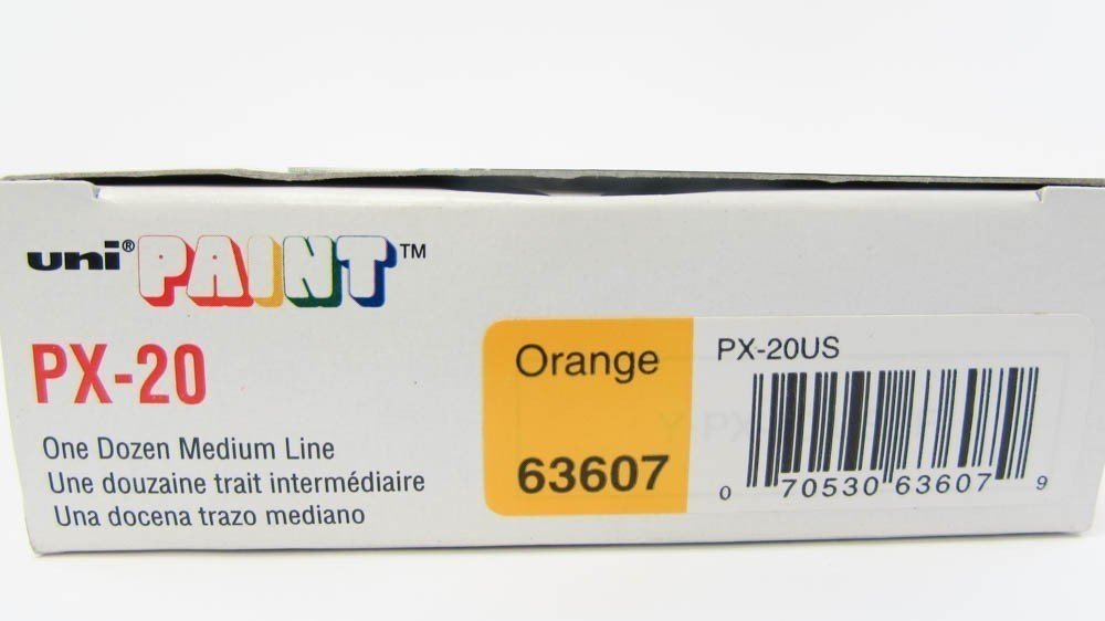 Sanford uni-Paint 63607 uni-Paint Marker Medium Point Orange