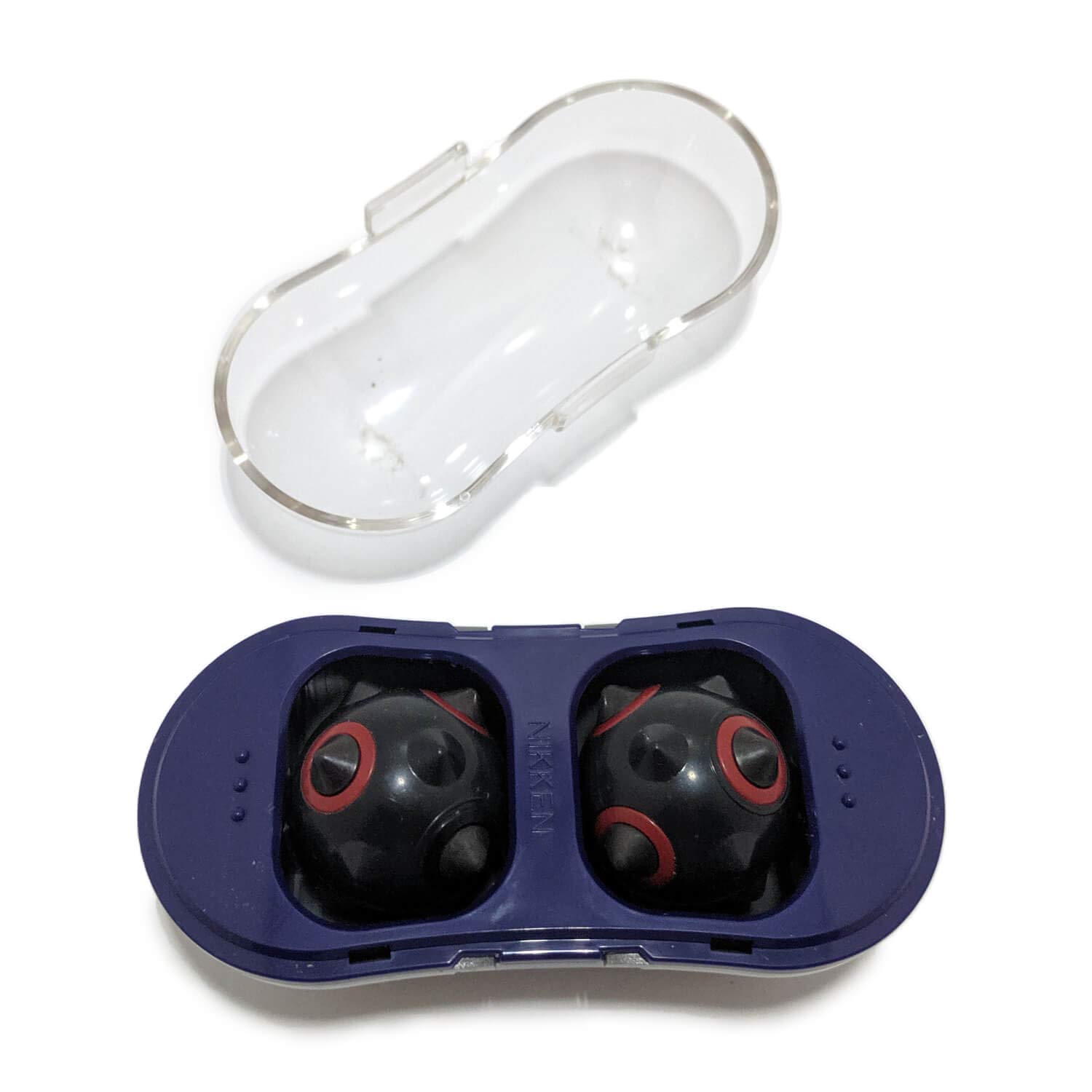 Nikken Kenko MagDuo® Massager 13201 Magnetic Deep Tissue Massage - Compact Portable Massager - Works Perfectly for Stress, Fatigue and tight muscles