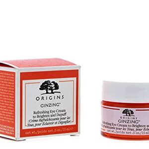 GinZing Refreshing Eye Cream to Brighten and Depuff by Origins for Unisex - 0.5 oz Eye Cream