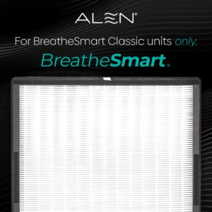 Alen Air Filter BF35-Fresh Replacement HEPA Filter for BreatheSmart Classic Air Purifier - Captures Allergens, Dust, & Mold + Odors & Smoke (1 Filter)