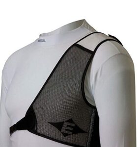 easton diamond chest guard rh white/black (small)