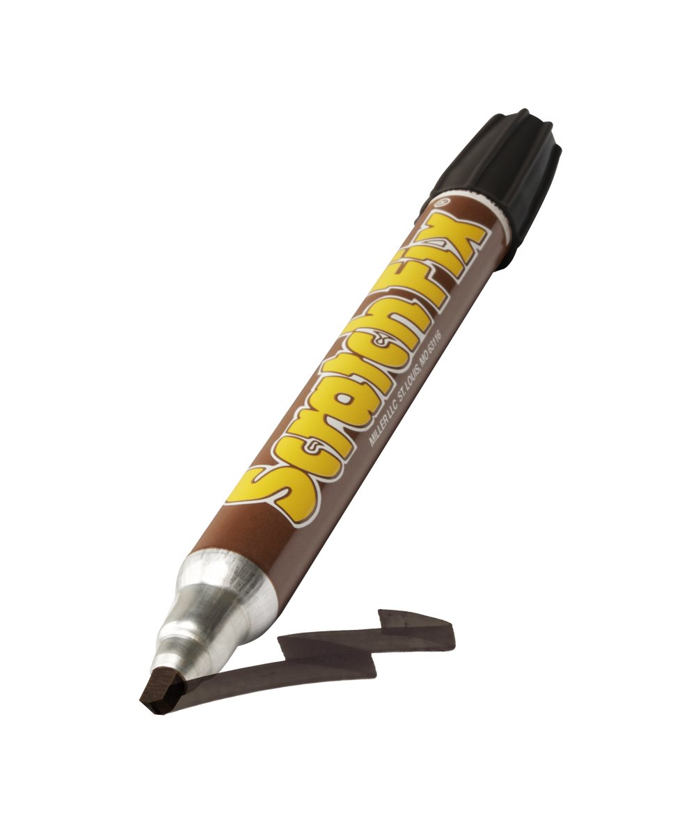 Miller SF1203 Wood Stain Scratch Fix Pen / Wood Repair Marker - Black Brown Wood