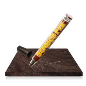 Miller SF1203 Wood Stain Scratch Fix Pen / Wood Repair Marker - Black Brown Wood