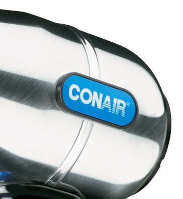 Conair 141WRW Full Size Brushed Metal Salon-Style Hair Dryer - 1875W