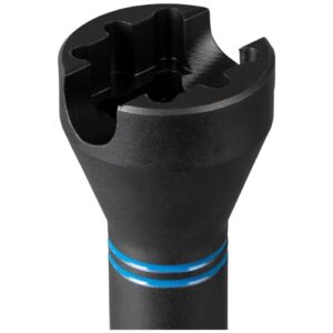 Klein Tools NRHD 5-In-1 Impact Socket, Features Three Square Socket Sizes: 3/4-,1, and 1-1/8- Inch, and Small and Large Alignment Slots