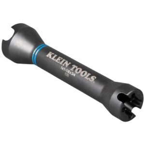 Klein Tools NRHD 5-In-1 Impact Socket, Features Three Square Socket Sizes: 3/4-,1, and 1-1/8- Inch, and Small and Large Alignment Slots