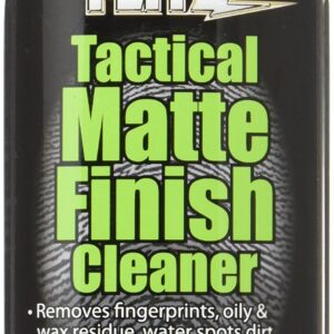 Flitz Tactical Matte Finish Cleaner, 7.6 oz, Black