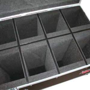 Gator Cases G-TOUR ATA Style Lighting case for Leko Type Can Light Fixtures; (G-TOUR LEKO-S4)