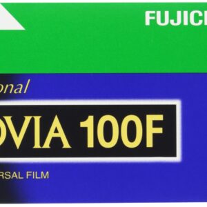 FUJIFILM Fujichrome Provia 100F Professional RDP-III Color Transparency Film (120 Roll Film, 5 Pack)