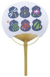 shikoku group fan fan gourd approx. 9.1 x 14.6 inches (23 x 37