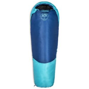 Lucky Bums Serenity ll | Mummy Sleeping Bag, Blue, 74 in (175.74BL)