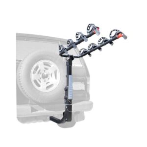 Allen Sports Premier Hitch Mounted 4-Bike Carrier for Vehicles with External Spare Tires, Model S645