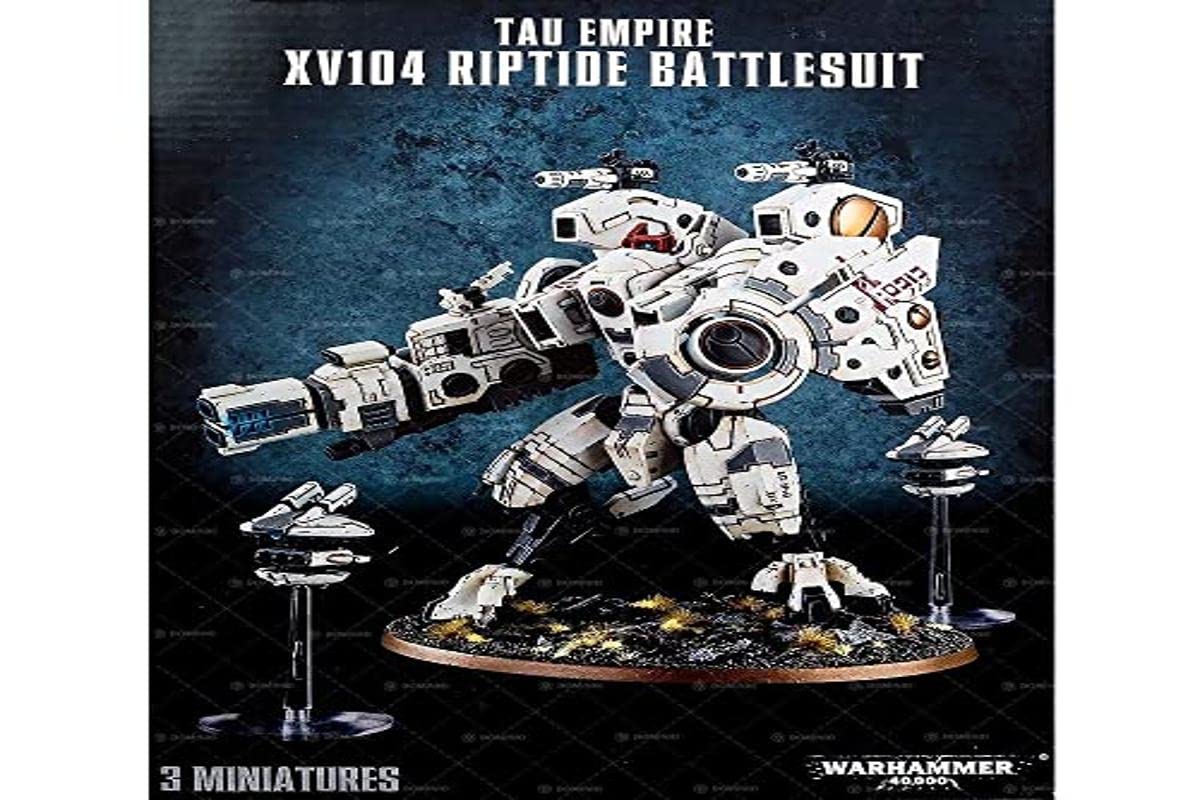 GAMES WORKSHOP Warhammer 40k - Tau XV104 Exo-Armure Riptide, 99120113030