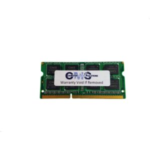 cms 4gb (1x4gb) ddr3 8500 1066mhz non ecc sodimm memory ram upgrade compatible with apple® macbook core 2 duo 2.26 13" (uni/late 09) - a34