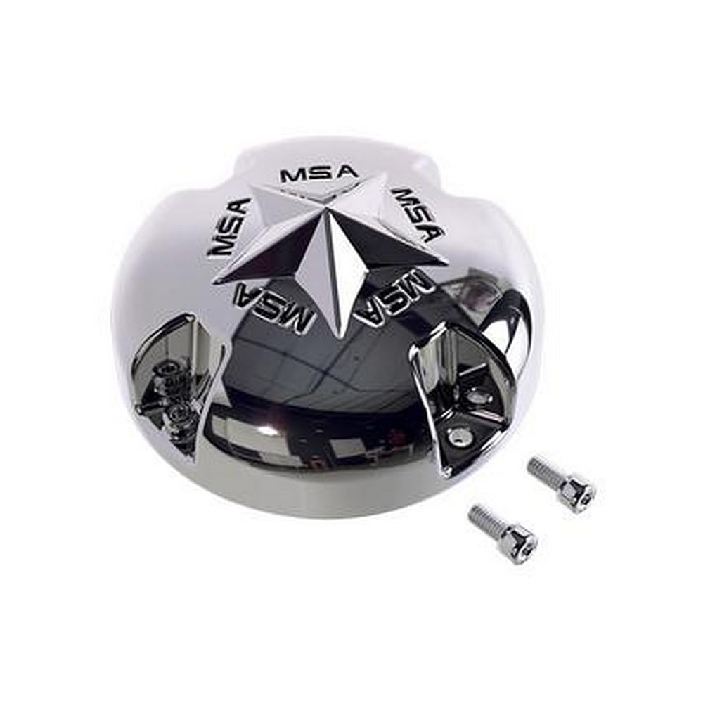 MSA Chrome Wheel Cap (Fits All MSA Wheels Except M16)