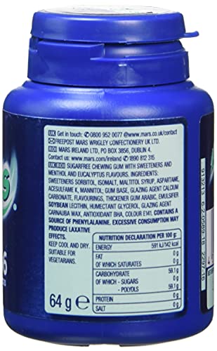 Wrigley's Airwaves Menthol And Eucalyptus Bottle, 64 g