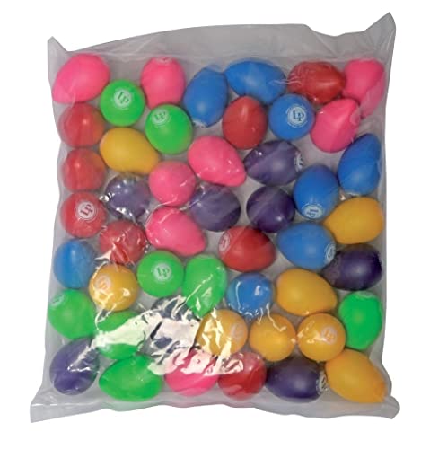 LP Rhythmix Plastic Egg Shakers (48 Pack)