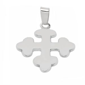 CloseoutWarehouse Sterling Silver Botonnee Cross Pendant