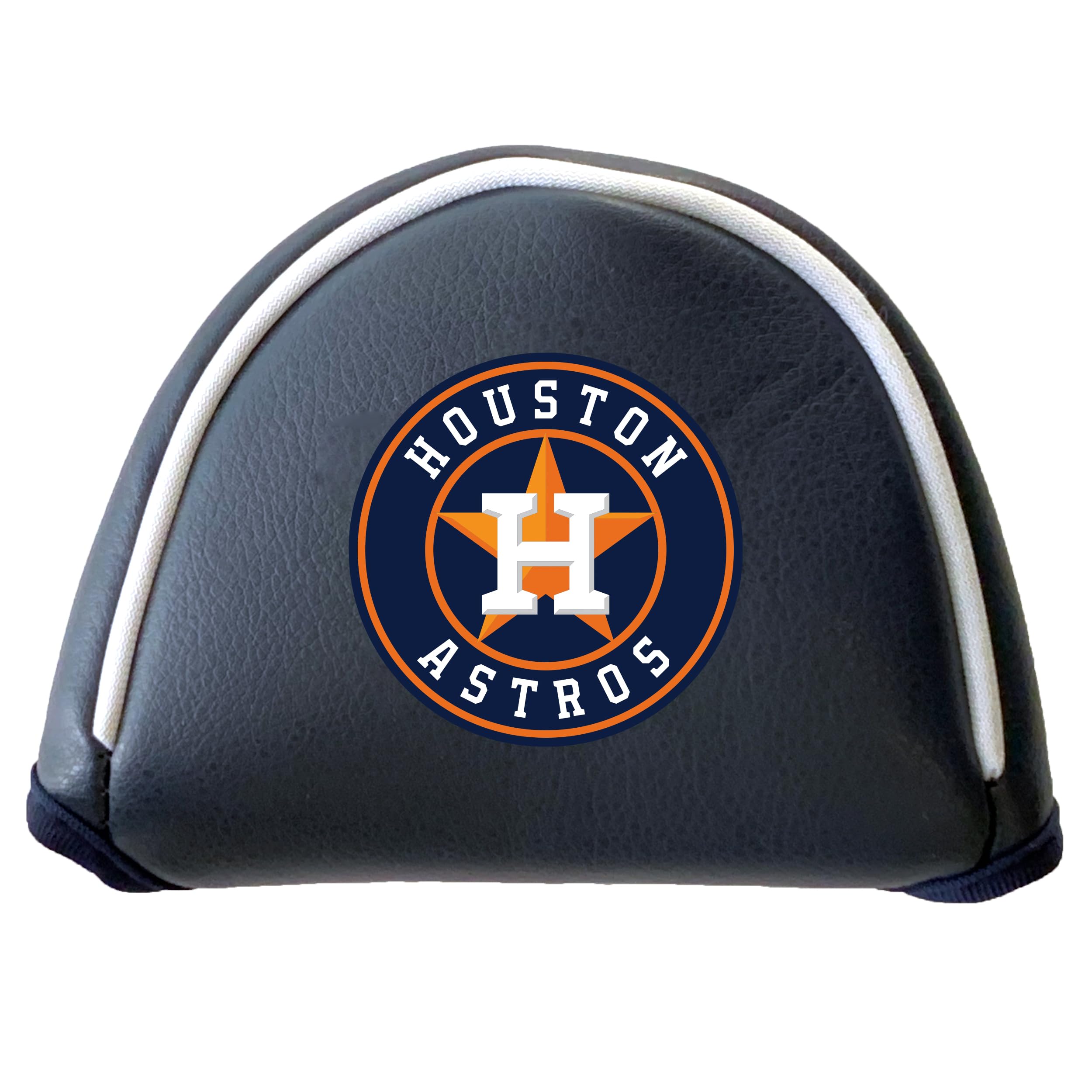 Team Golf MLB HOUSTON ASTROS Putter Cover - Mallet (Color) - Printed Team Golf MLB Putter Cover - Mallet Printed, Fits Most Mallet Putters, Easily Slips on and Secures with Velcro Closure