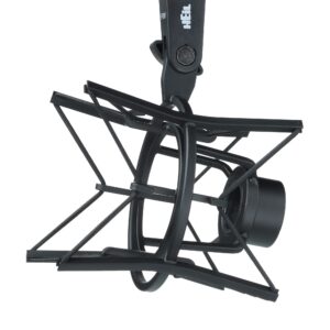 heil’s prsm rugged, professional-quality shock mount for home or studio use, video podcast, broadcast, audio podcast