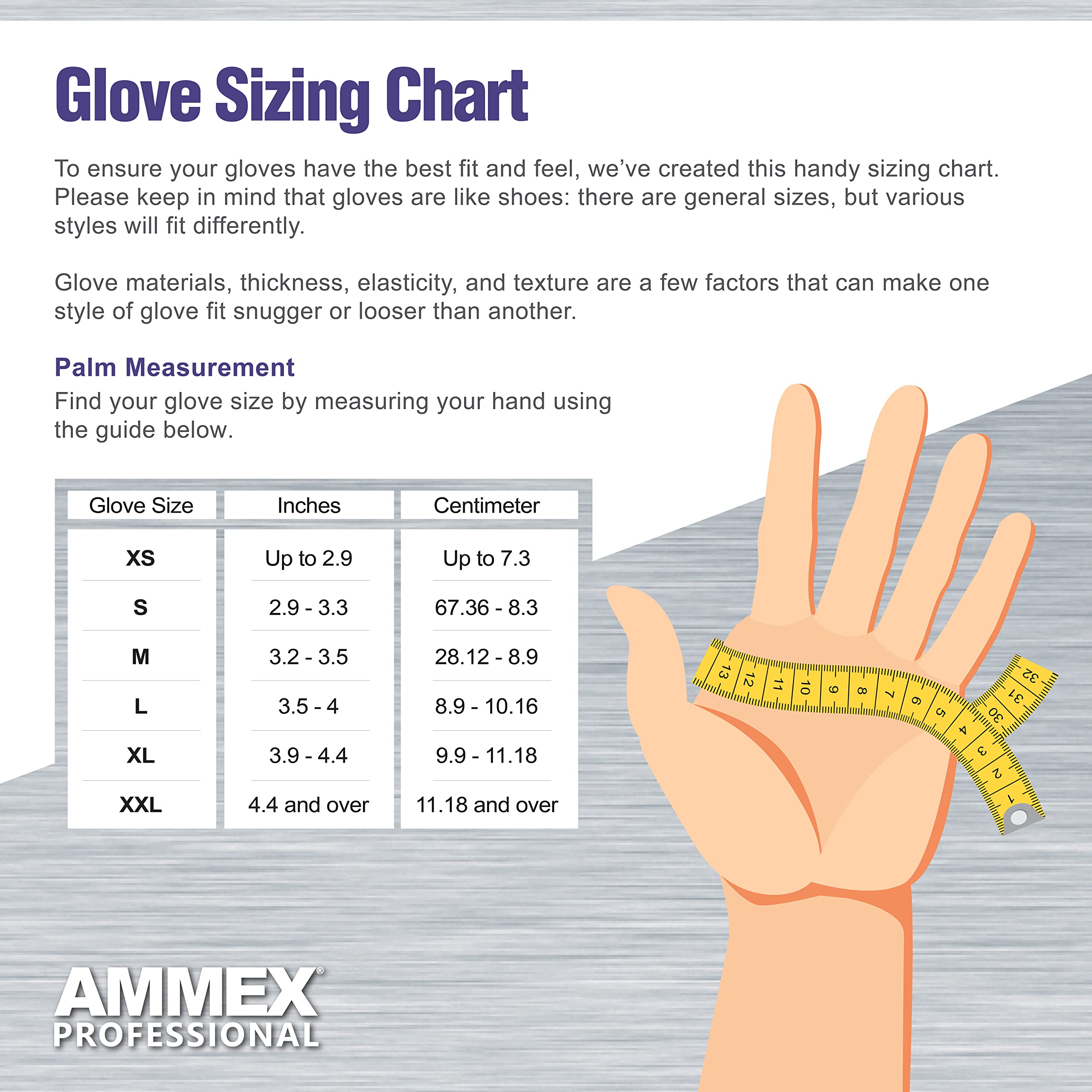 AMMEX Indigo Nitrile Exam Gloves, 3 Mil, Latex Free, Powder Free, Textured, Disposable, Non-Sterile, Food Safe