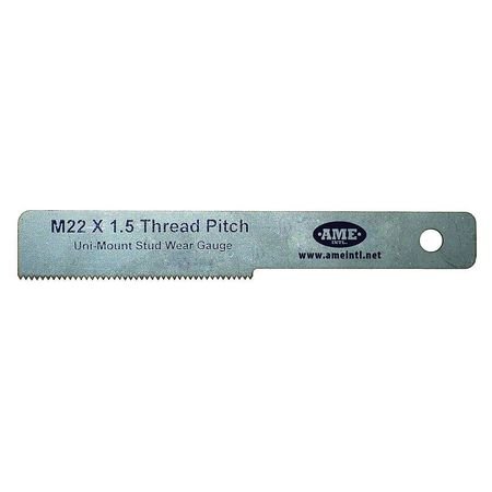 Ame Uni-Mount Thread Gauge, M22