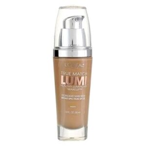 L'Oreal Paris True Match Lumi Healthy Luminous Makeup, W4 Natural Beige, 1 fl; oz.