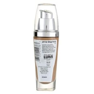 L'Oreal Paris True Match Lumi Healthy Luminous Makeup, W4 Natural Beige, 1 fl; oz.