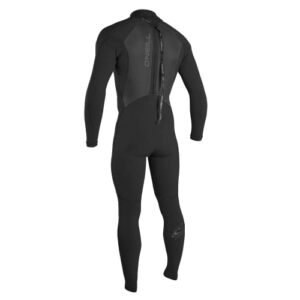 O'Neill Wetsuits Men's Epic 3/2mm Back Zip Full Wetsuit, Black/Black/Black, 3X-Large