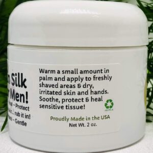 Urban ReLeaf Skin Silk for Men! Heal Dry, Irritated Skin & Overworked Hands. Soothe Shaved Faces, Necks, Heads! 100% Natural, Vegan. Man Dad Fathers Gift