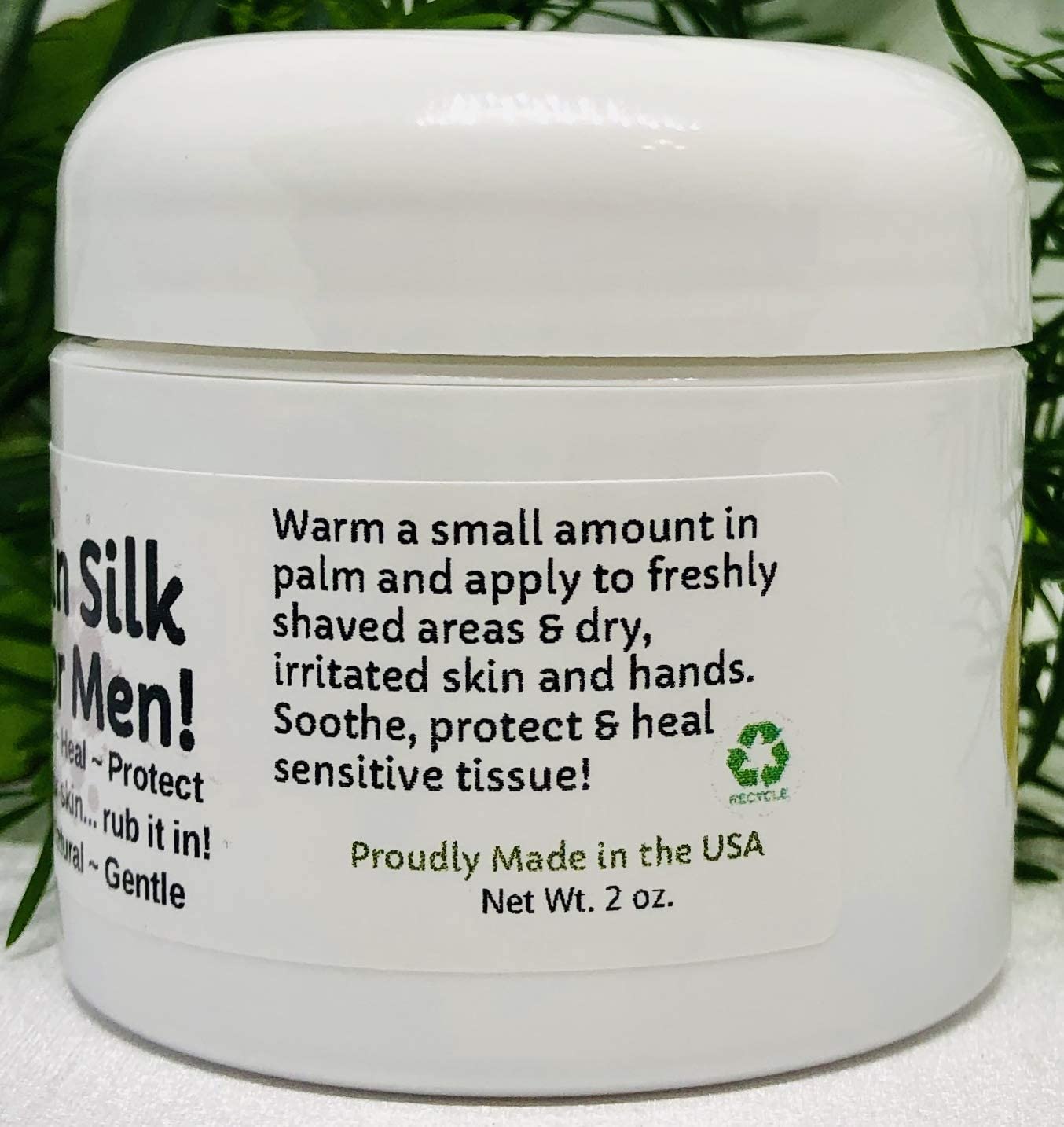 Urban ReLeaf Skin Silk for Men! Heal Dry, Irritated Skin & Overworked Hands. Soothe Shaved Faces, Necks, Heads! 100% Natural, Vegan. Man Dad Fathers Gift