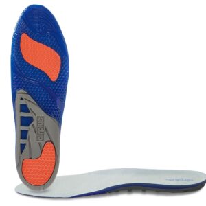 Airplus Extreme Active Gel Lightweight and Breathable Shoe Insoles for Cushion and Support, Men's, Size 7-13