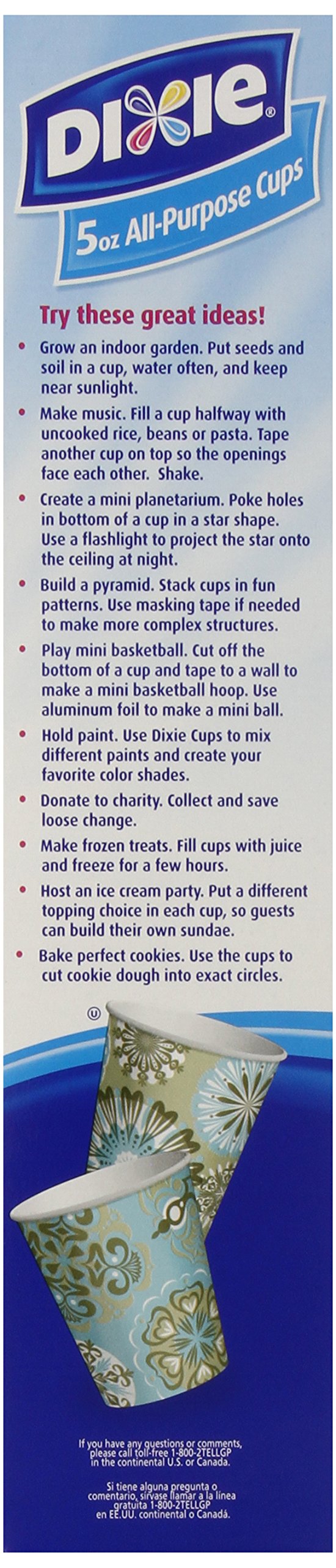 Dixie 5oz. All-Purpose Cups, 100ct ((Colors/Styles Vary))