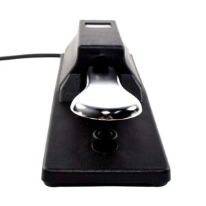 HQRP Sustain Pedal compatible with Yamaha YPG-235 / YPG-535 / YPT-230 / YPT-330 / YPT-240 / PSR-E243 / MM6 / MM8 / MO6 / MO8 / MOX6 / MOX8 / MX49 / MX61 Keyboards