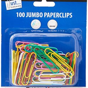 Just Stationery Jumbo Paperclip (Pack of 100)