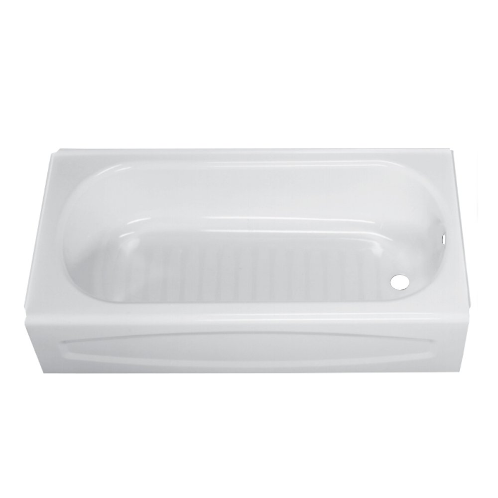 American Standard 0263.112.020 New Solar Soaking Bathtub with Right Hand Outlet, White, 5-Feet - 0263112.020