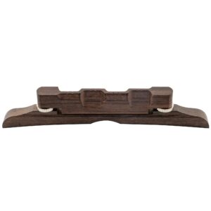 musiclily 114mm rosewood adjustable compensated mandolin bridge set